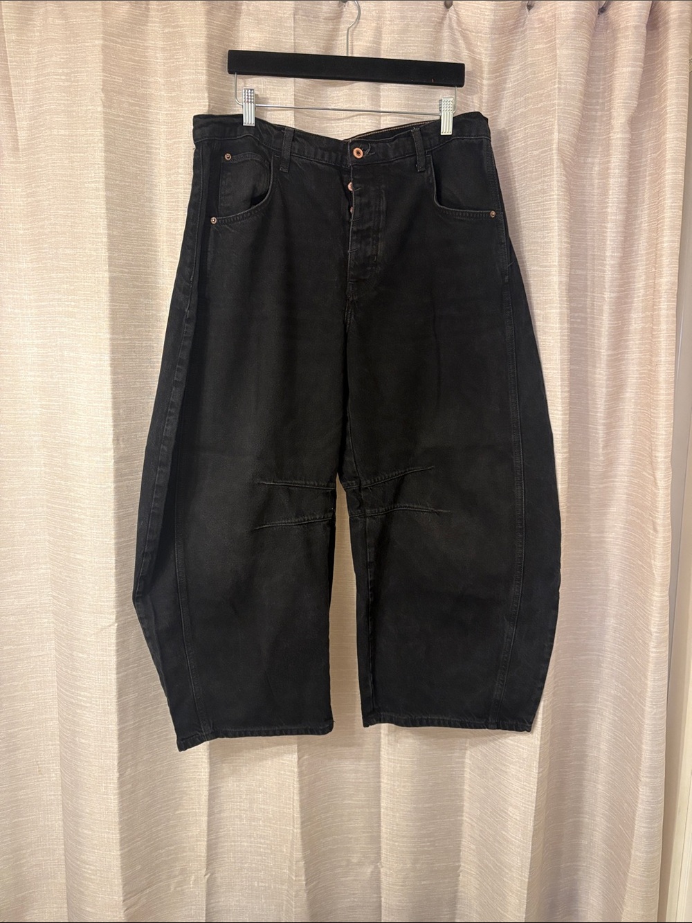 Free people barrel Wide-Leg Jeans